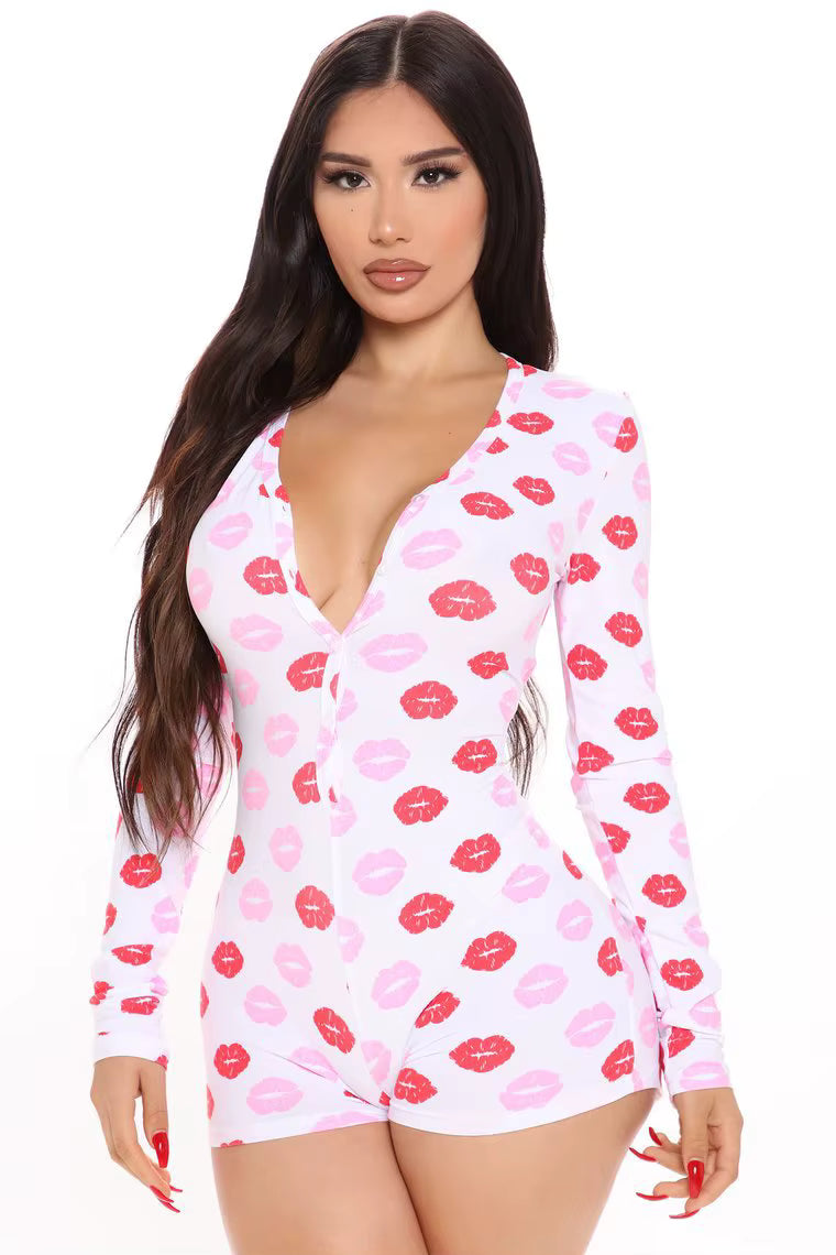 Kisses Onesie PJ