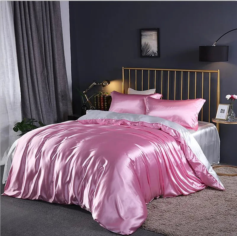 Luxury Silk Bedding sets King or Queen Size