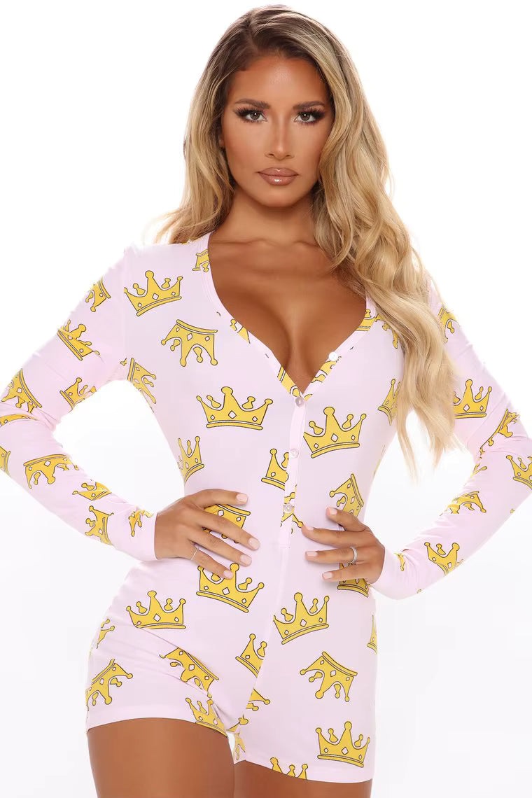 Princess Onesie Sleepwear Pajama