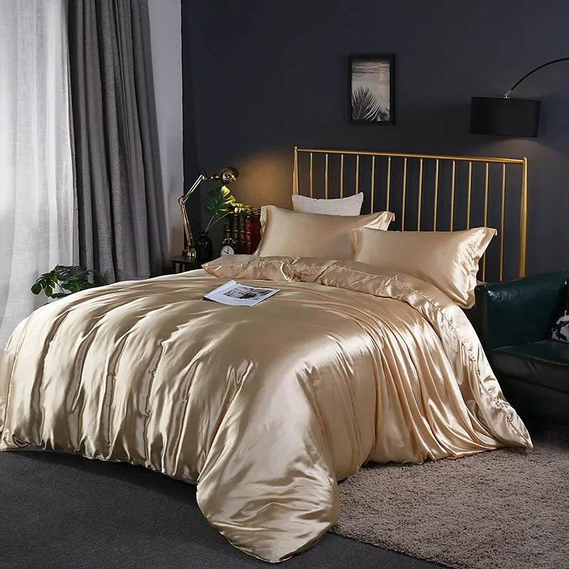 Luxury Silk Bedding sets King or Queen Size